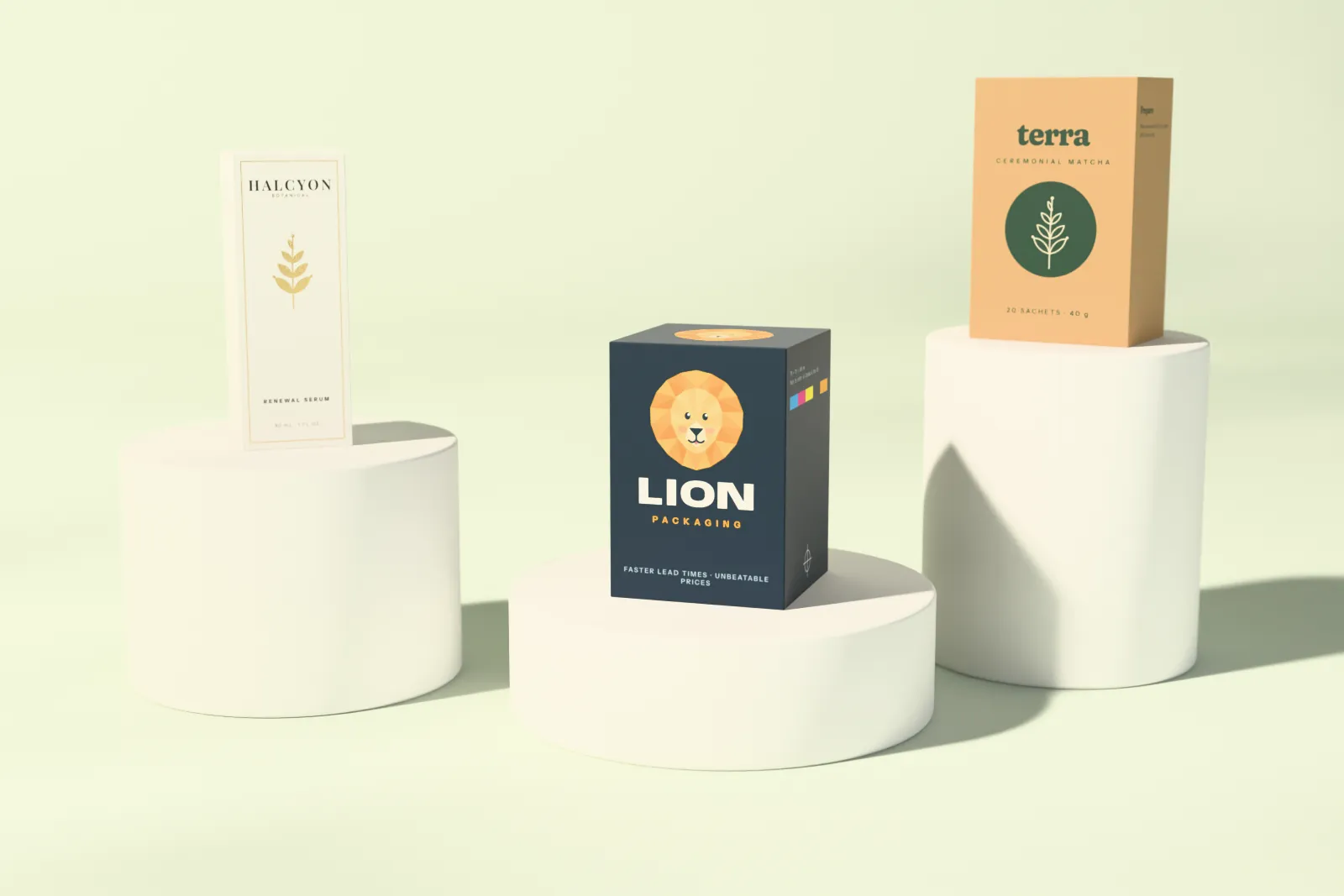 Beauty & wellness packaging by Lion Packaging