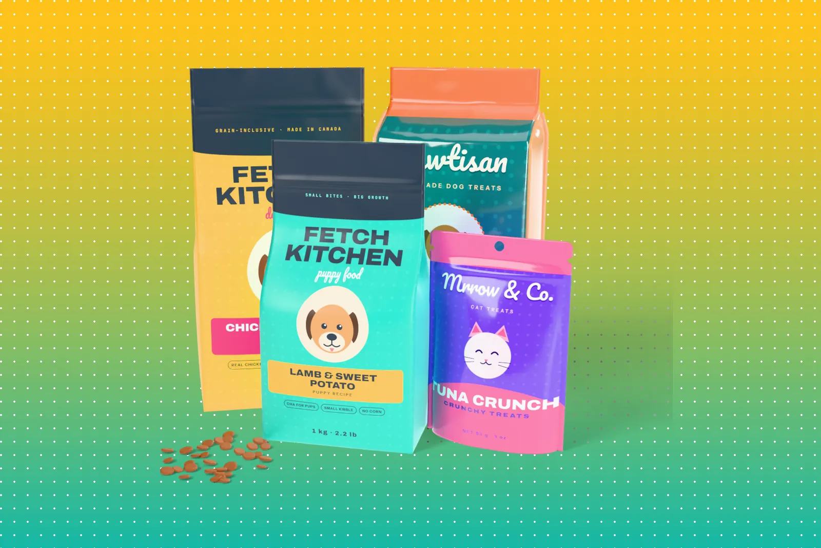 Pet food & treats packaging by Lion Packaging